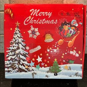Festive Christmas Box with 60 piece Pop Socket Key Chains or Ornaments